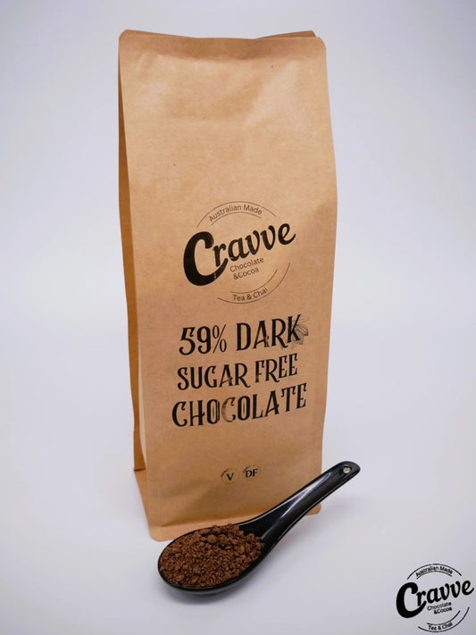 Couverture Chocolate 59% - Dark Kibble (Vegan/Dairy-Free/Sugar-Free)