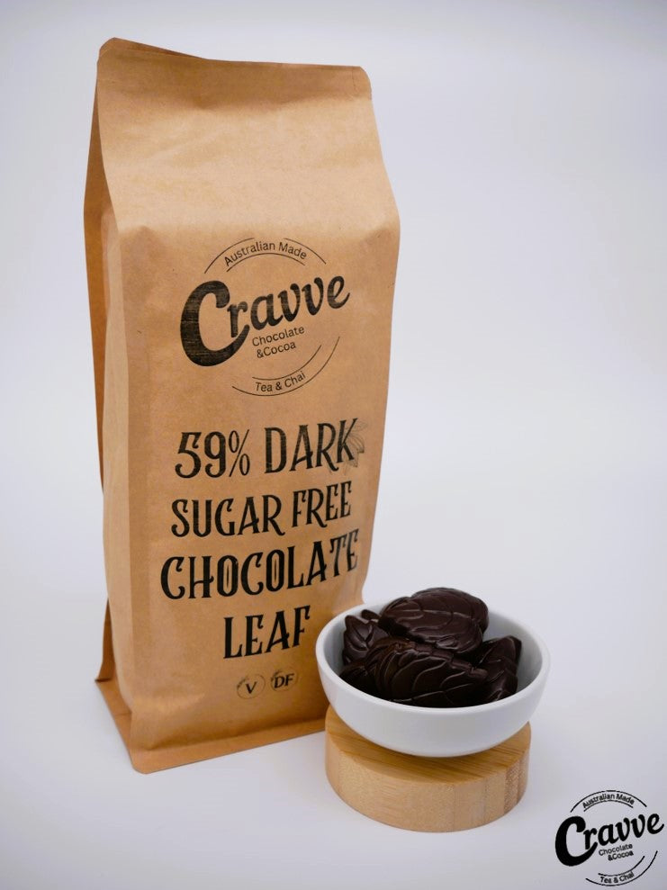 Couverture Chocolate 59% - Dark Leaf (Vegan/Dairy-Free/Sugar-Free)