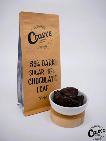 Couverture Chocolate 59% - Dark Leaf (Vegan/Dairy-Free/Sugar-Free)