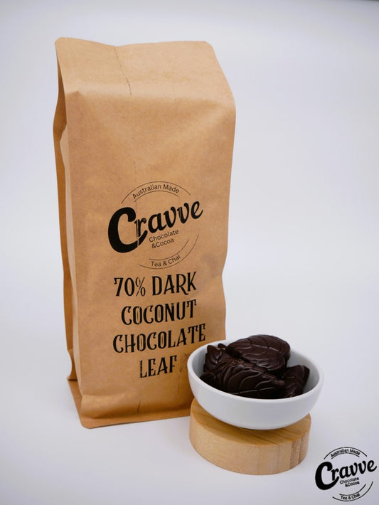 Couverture Chocolate 70% - Dark Coconut Leaf