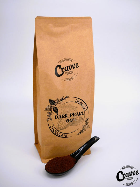 Drinking Chocolate Powder 60% - Dark Pearl Sipping