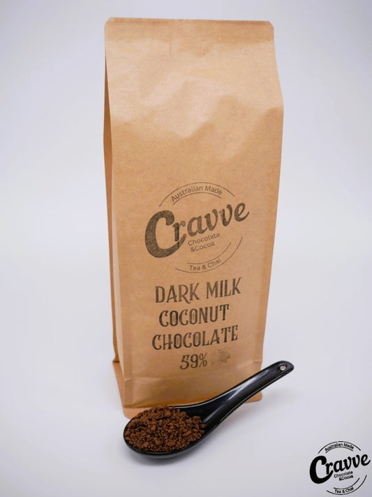 Couverture Chocolate 59% - Dark Milk Coconut Kibble