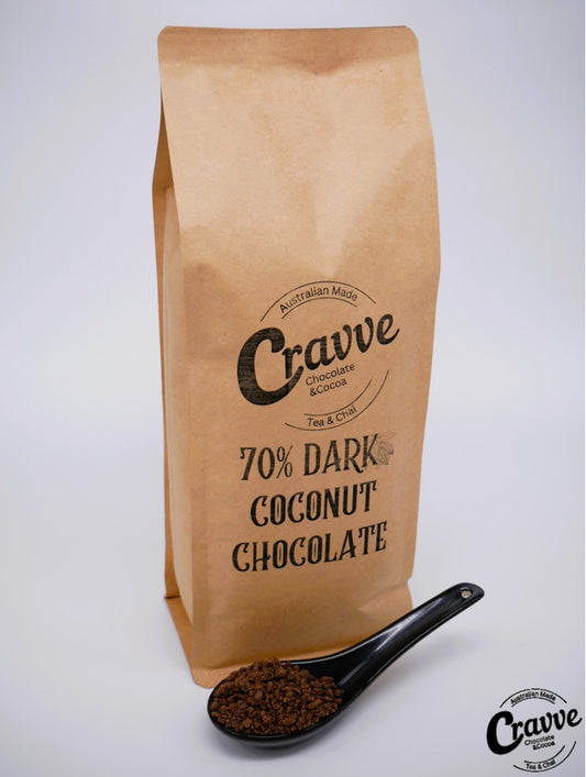 Couverture Chocolate 70% - Dark Coconut Kibble (Vegan/Dairy-Free)