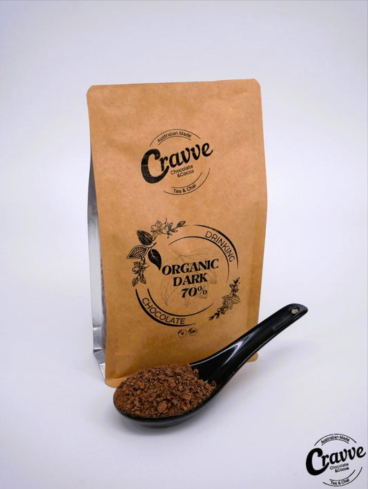 Couverture Chocolate 70% - Dark Cacao Drinking (Organic & Vegan/Dairy-Free)