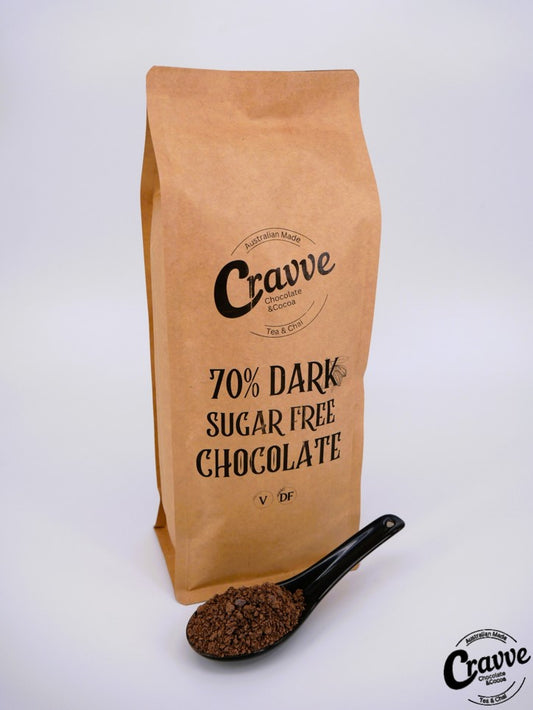 Couverture Chocolate 70% - Dark Kibble (Vegan/Dairy-Free/Sugar-Free)